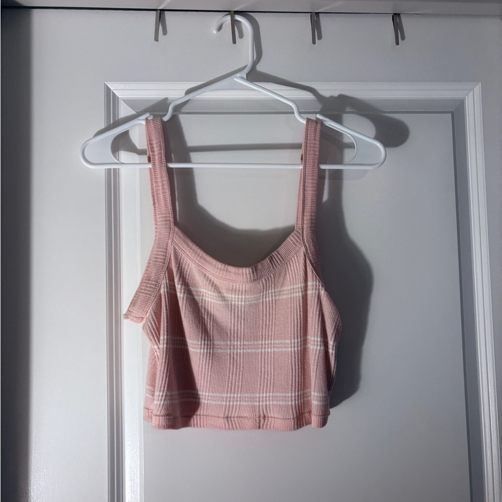 Striped crop top